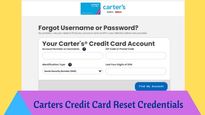 Carters-Credit-Card-Reset-Credentials